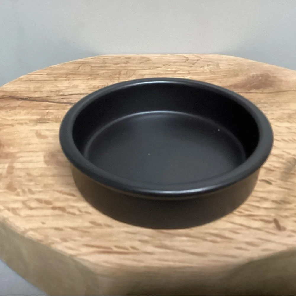 Hand painted Clay / Pottery bowl dish for Pets, Candles, Candy & more. Cute